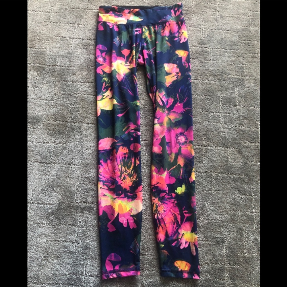 Energie full length floral workout tights